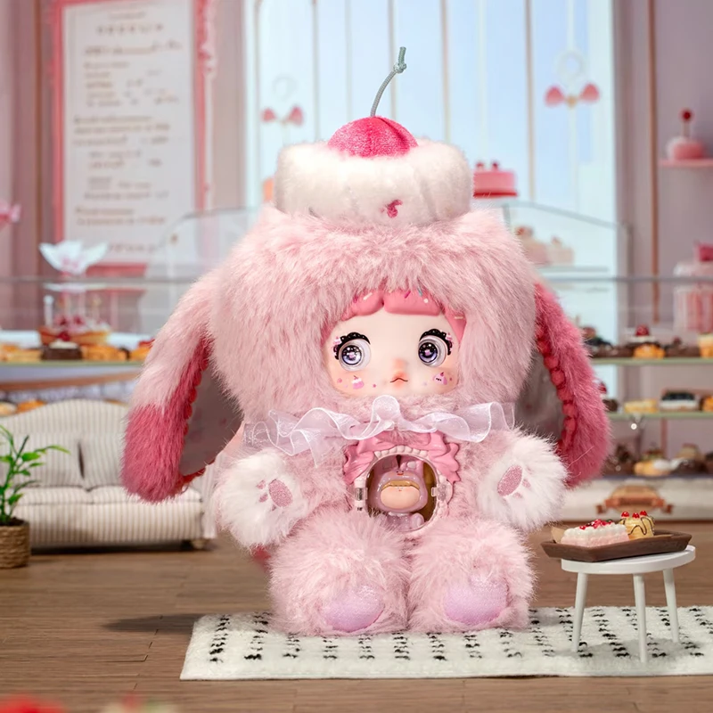 Nommi Amareli Silk Collaborative Glutinosa Doll Trendy Blind Box Peluche Sweet Heart Design Office Figurine Regalo di compleanno