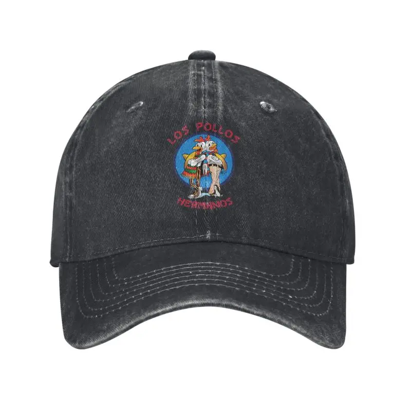 Custom Funny Los Pollos Hermanos Baseball Cap Women Men Cotton Adjustable Breaking Bad Dad Hat Performance Snapback Hats