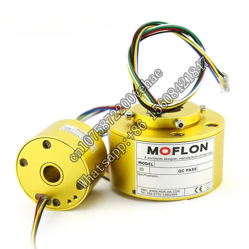 Through bore Slip Ring for crane robot etc equipment