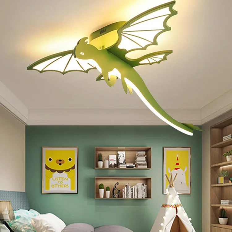 Children's bedroom ceiling lamp creative space aviation planet cartoon lamp boy room lamp Luminaire lustre LED ceiling lamp