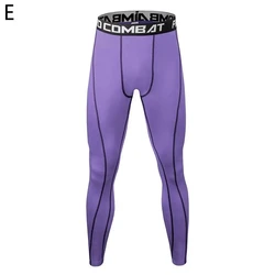 Mens Compression Pants Quick Dry Fit Sportswear Running Tights Men Legging Fitness Training Jogging Pants Sport Gym Leggings