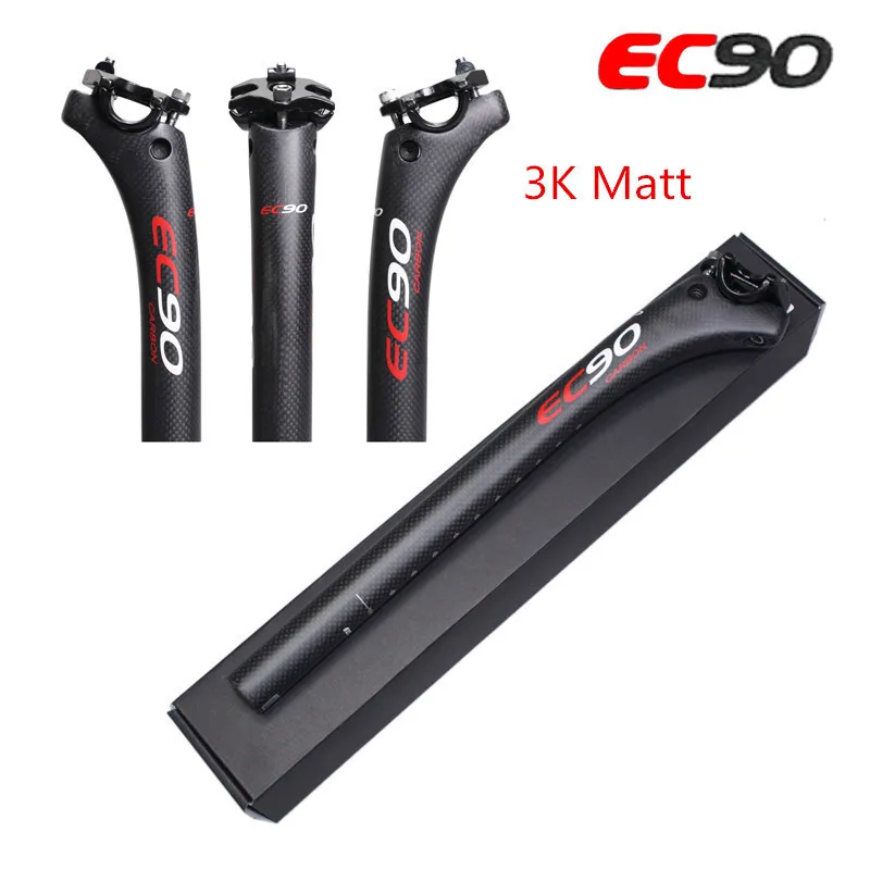 

TOSEEK Carbon Seatpost 27.2/31.6mm Bicycle Seat Tube Ultralight 400mm MTB Seat Post Road Mountain Bike Part