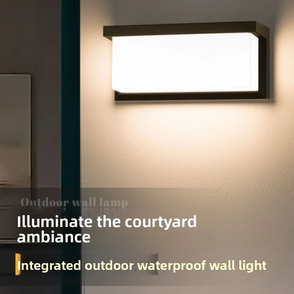 

Durable Waterproof LED Outdoor Wall Light Energy Saving Modern Porch Light LED Wall Lamp Outdoor Lighting
