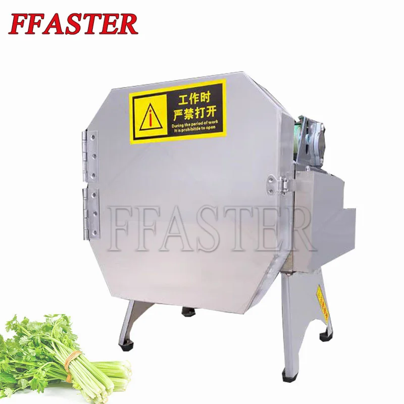 Electric Parsley Leek Green Onion Cucumber Cabbage Vegetable Fruit Slicer Cutting Machine Leaf Vegetable Cutter