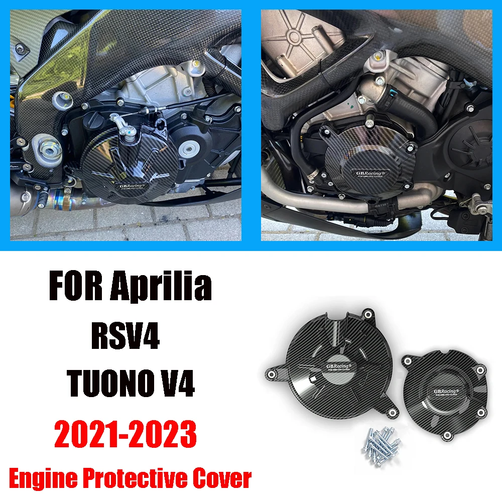 

For aprilia RSV4 2021-2023 TUONO V4 2021-2023 GBR Acing Engine Protective Cover