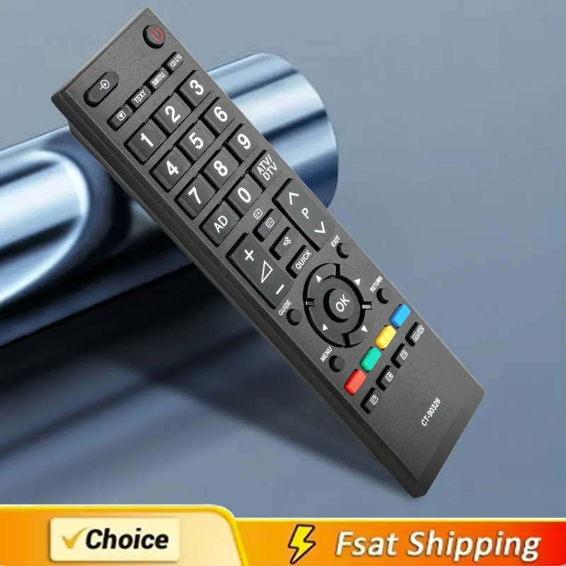 

CT-90326 Remote Control For Toshiba TV 32SL738 32AV733 40LV675 40LV685 42LL333L 26L933G 26DL933G 32AV615DB 32LV933G 40LV633D