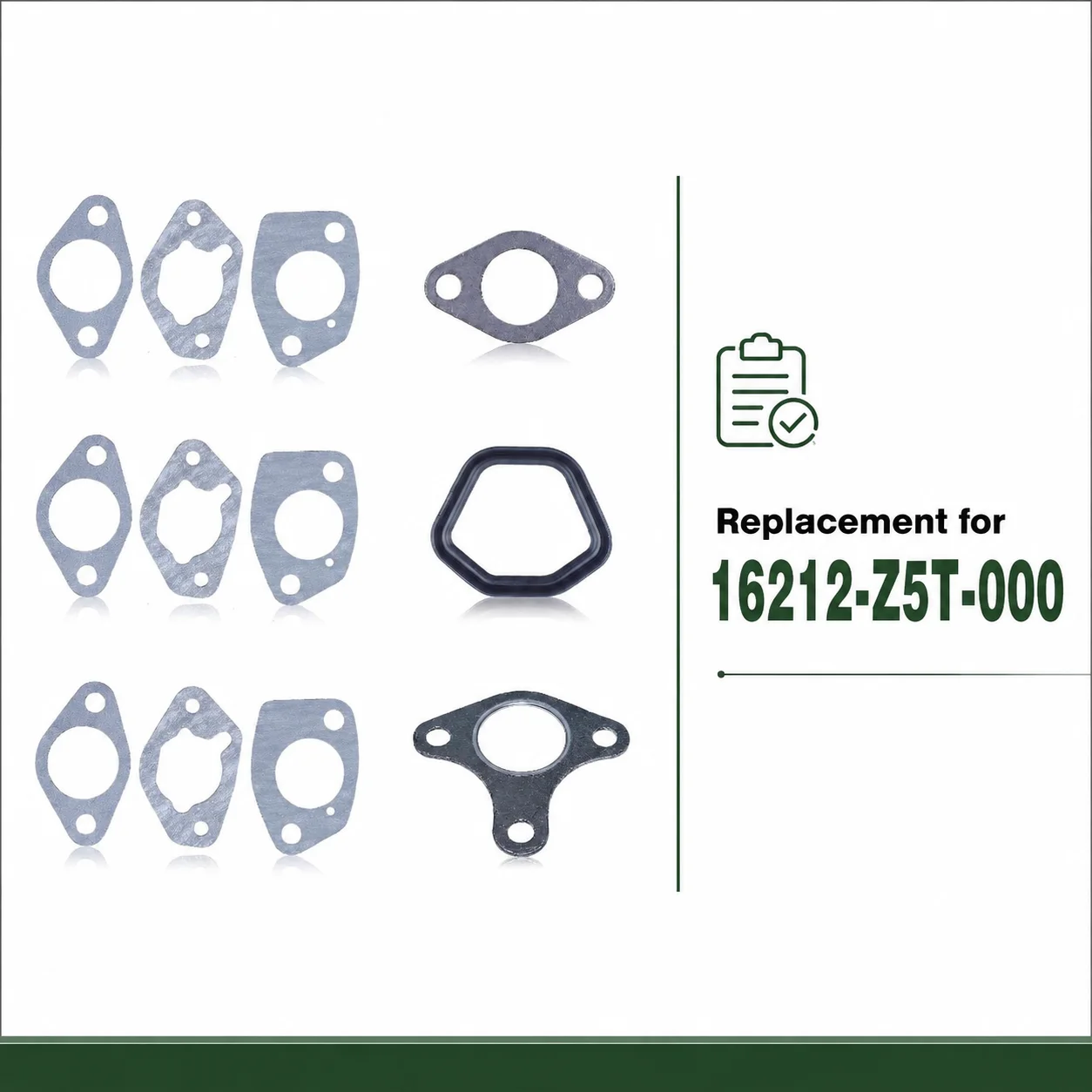 Carburetor Gasket Kit for Predator Champion Generac 389cc 439cc 459cc 6000 6500 9000 9500, Replaces 16220-ZA0-702 12391-ZE2-000