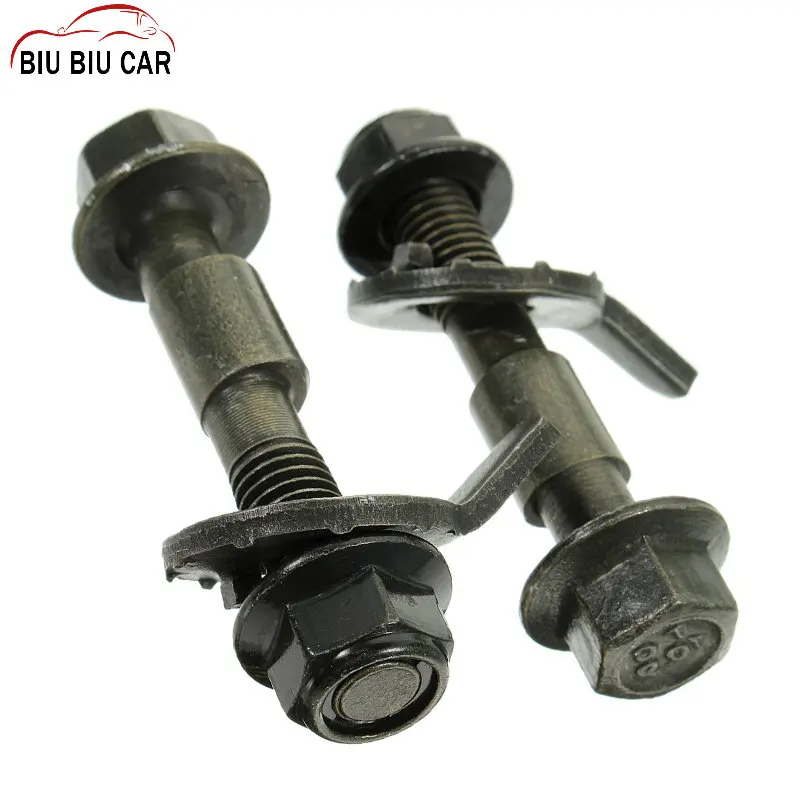 4Pcs 12mm 10.9 Level Screw Camber Bolt Car Wheel Alignment Arc Screw Eccentric Screw Adjustment Repair Tools