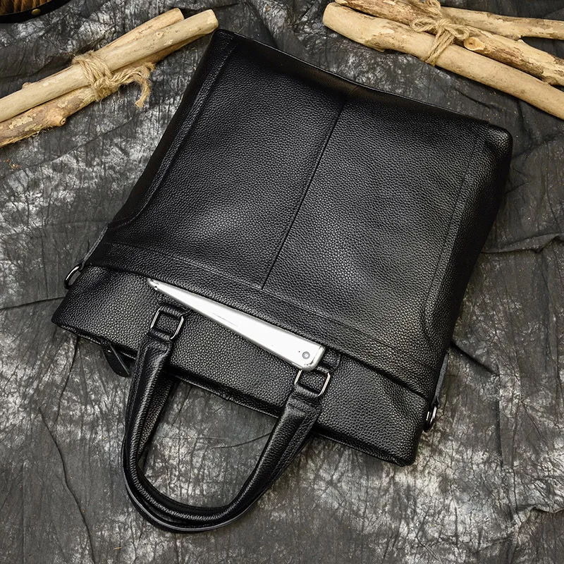 Semplici valigette per laptop Borsa a tracolla da uomo Valigette a tracolla Borse in pelle da esterno Портфель MHGWB