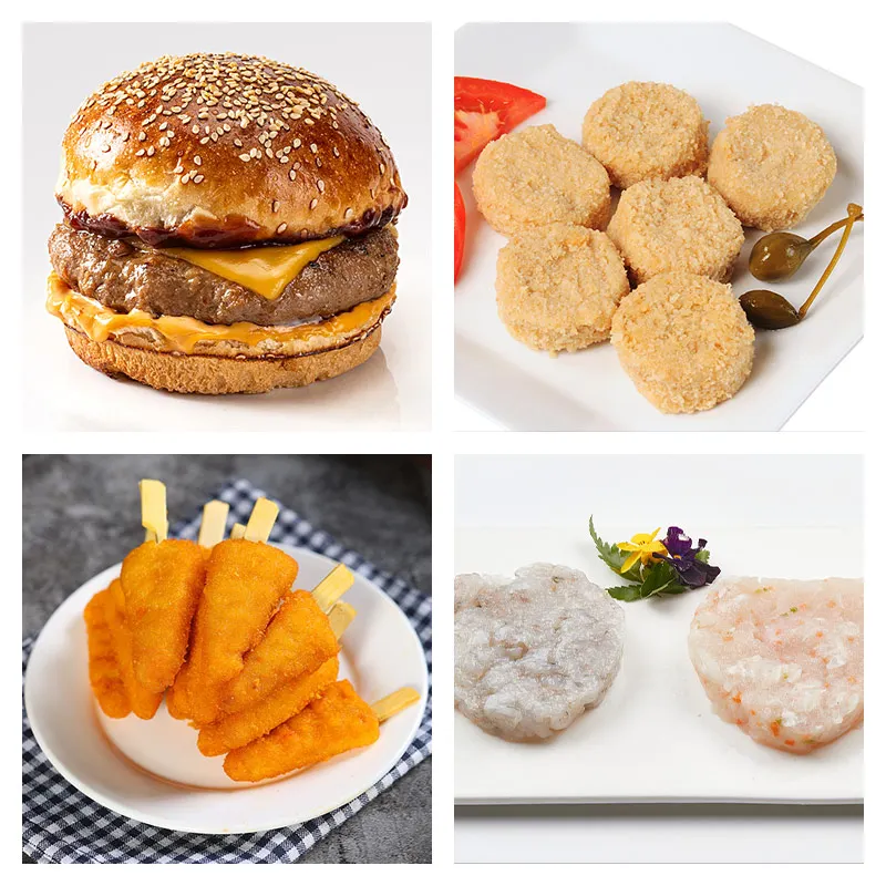 Automatic Chicken Nugget Hamburger Burger Press Maker giamaicano Beef Patty Make Form mold Machine Price