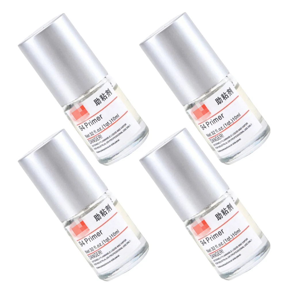 

4Pcs Adhesive Enhancer Brush Head Automotive Tape Adhesion Booster for Car Interior Exterior Plastic Trim Windshield