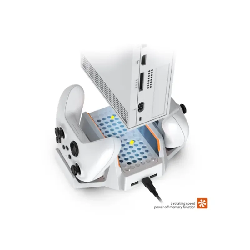 لمحطة تبريد شاحن XSS حامل قوس عمودي متعدد الوظائف لمروحة تبريد Xboxes Series S