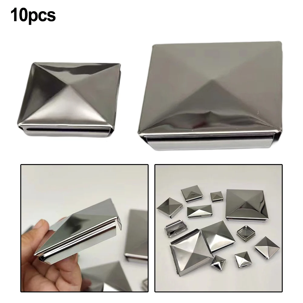 

Protective Stainless Steel Pyramid Column Cover Premium Material Suitable For 0.3-1.3mm Square Tubes 80mm/100mm OD