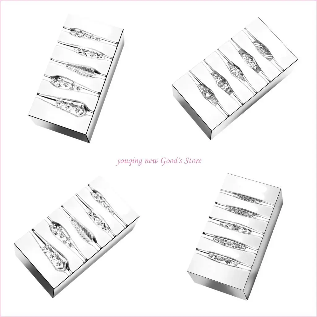 

57QA Quick Releasing Steel Mold for Star Engraving Jewelry Ring Making Workshop