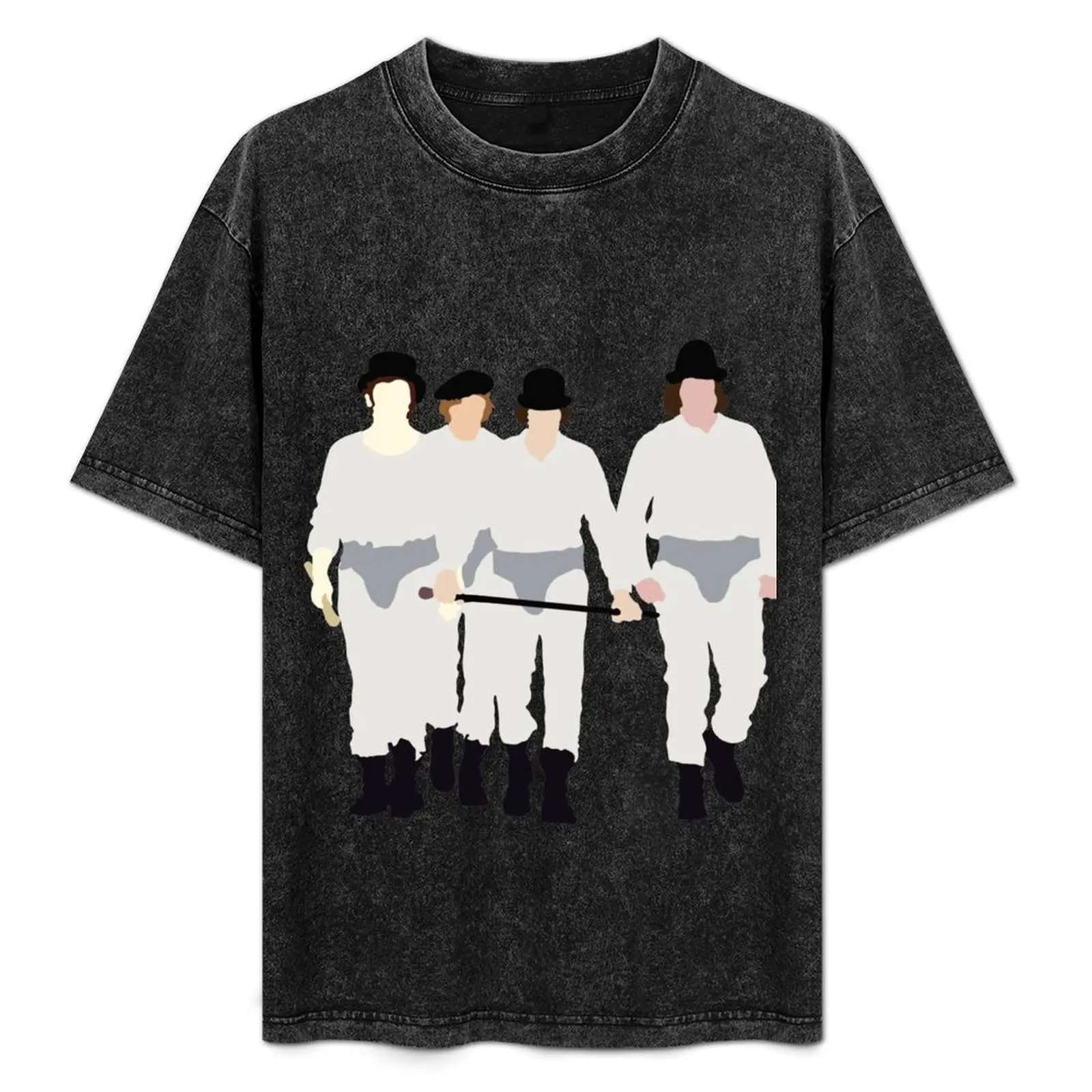 

Droogs T-Shirt Simple Line Art Print Tee
