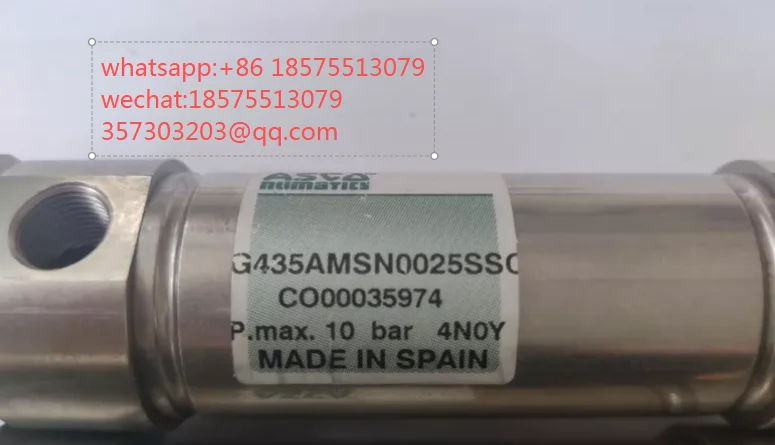 For ASCO G435AMSN0025SSC rotary cap sealer cylinder  1 Piece