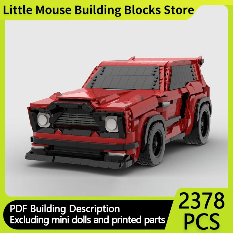 

Speed Hypercar City Car Model MOC Building Bricks Rocket Game Vehicle Modular Technolog Gifts Holiday Assemble Children Toy Suit