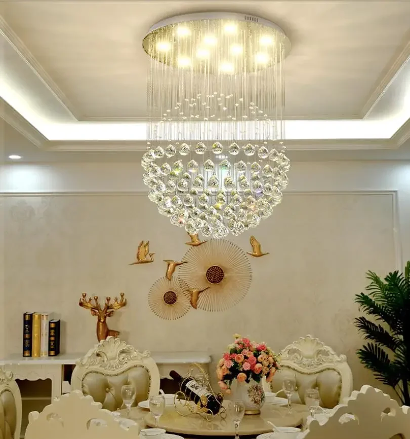 LED Crystal Chandelier, Modern LED Chandeliers Lighting