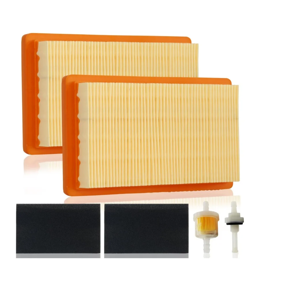 2 Piece Engine Air and Oil Filter Set For Compatible with XT149 XT173 XT650 XT675 XT775 XT800 XTX775 Applications