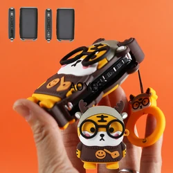 Dull Tiger for Mazda 3 6 MX-5 MIATA CX-9 CX8 CX50 CX30 Axela CX-4 CX-8 CX9 Smart Remote Car Key Case Cover Keychain Accessories