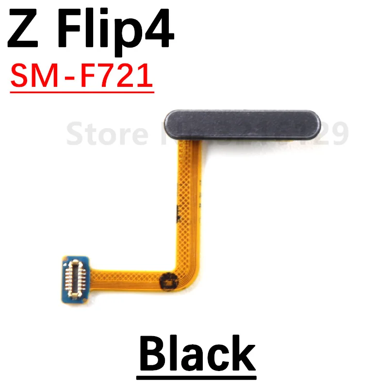 Power Home Button Menu Return Key Fingerprint Touch ID Recognition Sensor Flex Cable For Samsung Z Flip3 Flip4 Flip5 Flip 3 4 5