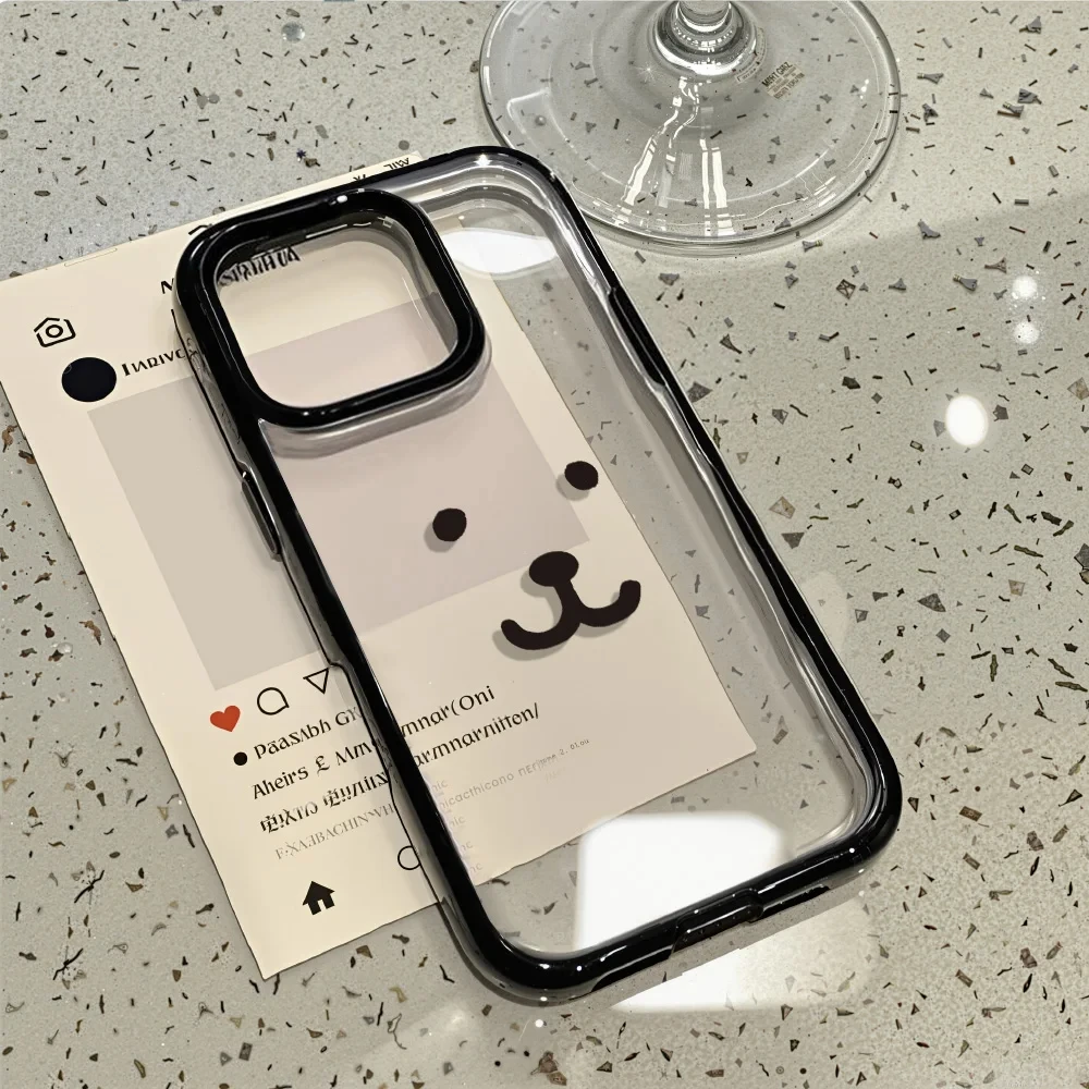 جميل الكرتون الحيوانات نمط جراب هاتف آيفون 17 الهواء 16 برو ماكس 15 14 زائد 13 12 11 برو للصدمات سيليكون الغطاء الخلفي