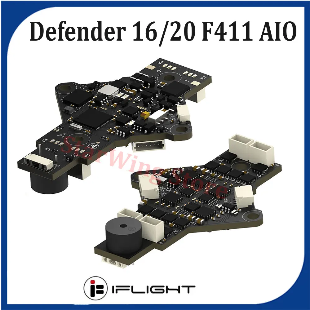 iFlight Defender 16 / Defender 20 F411 AIO with 25.5*25.5mm Mounting holes for FPV Parts