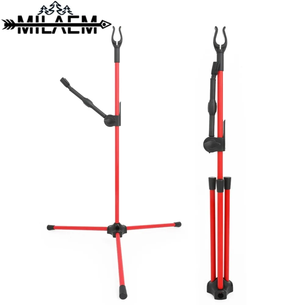 

1pc Archery Bow Stand ABS Easy Folding Removable Stander Portable for Outdoor Recurve Bow Training Shooting Hunting Accessories