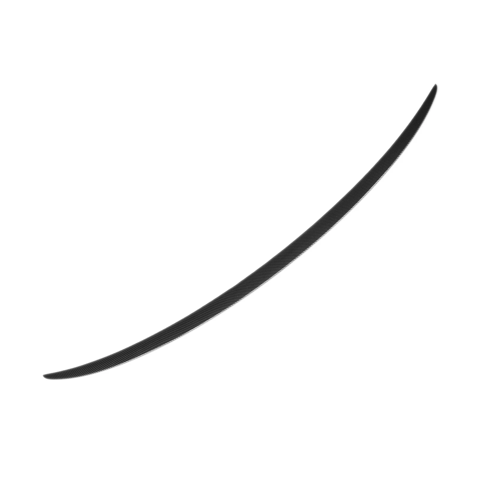 Auto Parts Rear Trunk Lip Rear Trunk Spoiler Black Car Modification Replacement for   2017‑2021 Rear Trunk Spoiler