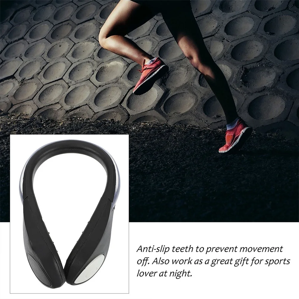 2pcs Led Shoe Clip Light, Luminous Safety Lamp For Night Running Cycling Climbing, Flashing Light For Outdoor Sports Camping