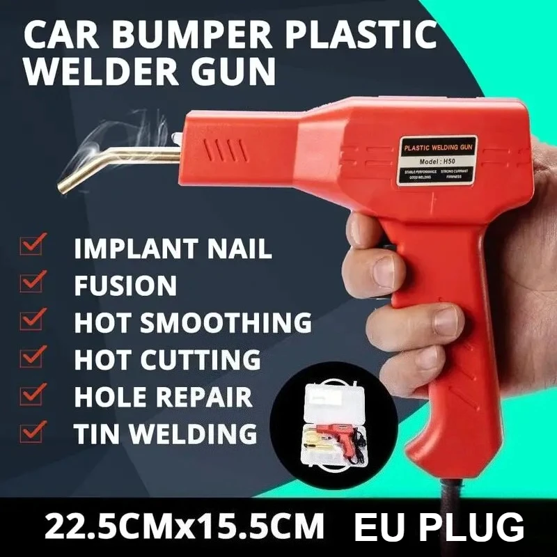 

2025 Hot Stapler Plastic Welding Machine Soldering Gun Bumper Repair Kit For Plastic Repair Car Bumper Repair Welding Gun 용접기