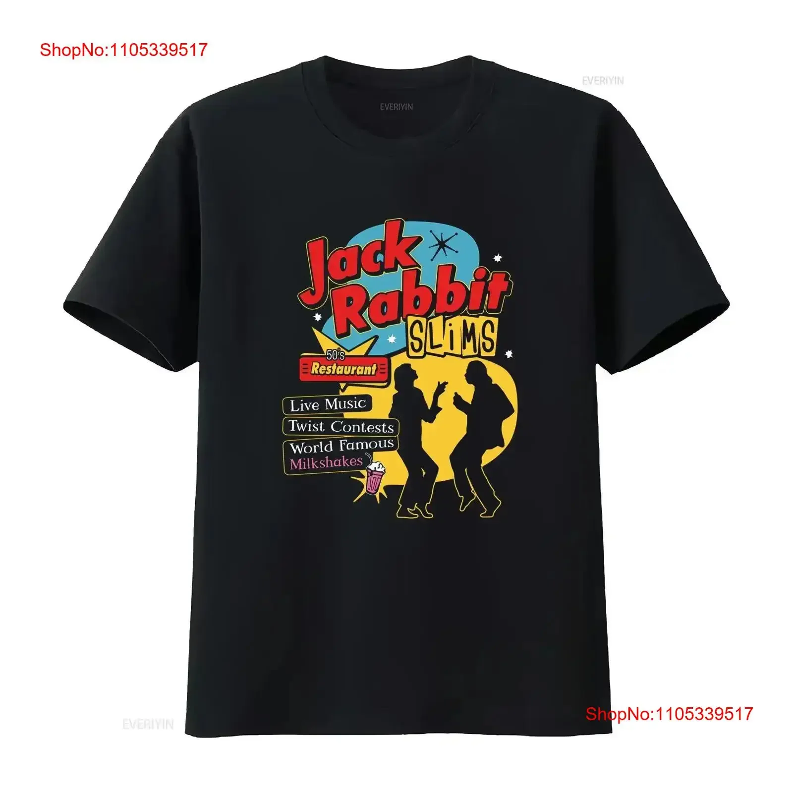 Jack Rabbit Slims Enjoy The 50's And Step On Gas T Shirt vintage Washed homme Top For Everyday Wear Casual  vintage Washed