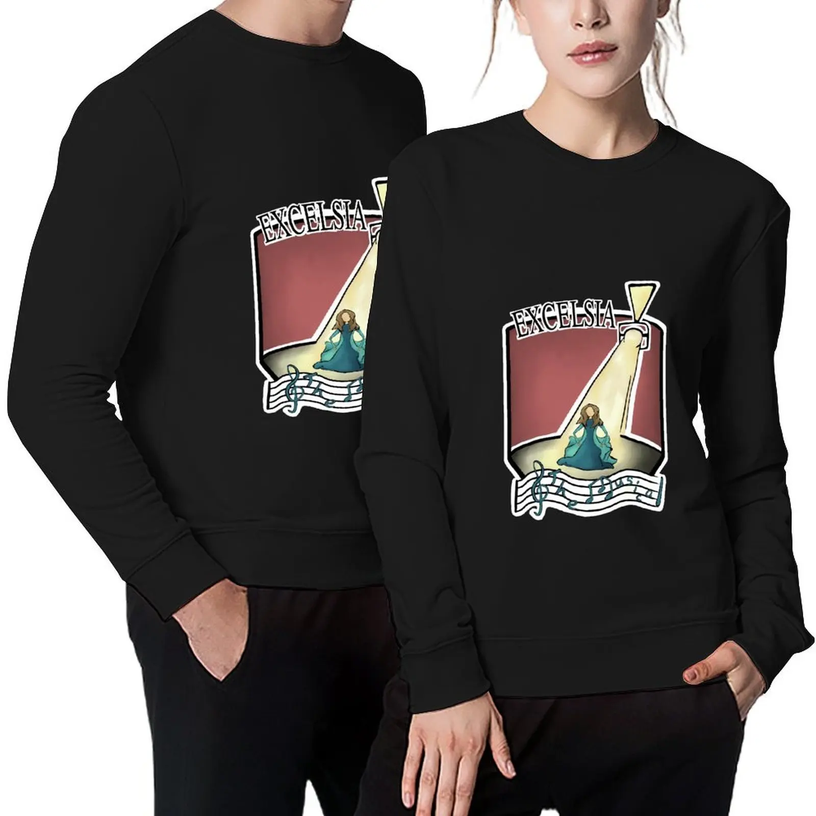 

Excelsia! The Musical Pullover men wear men clothing men clothes men's clothes hooded sweatshirt for