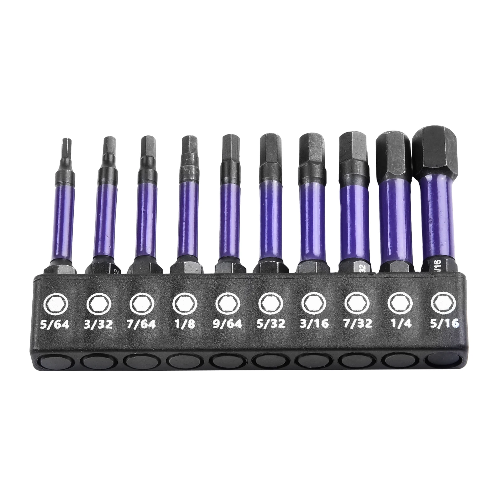 

10Pcs/set Magnetic Hex Head Screwdriver Bit Set 1/4 Shank Handle 5/64 3/32 Screwdrivers Bit Holder Metal For Hand Drills