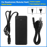 54.6V/48V 2A GX16 3Pin Connector Charger Battery for Roadrunner/Arwibon /Mukuta/Titán/Apollo/Vsett Electric Scooter Charger