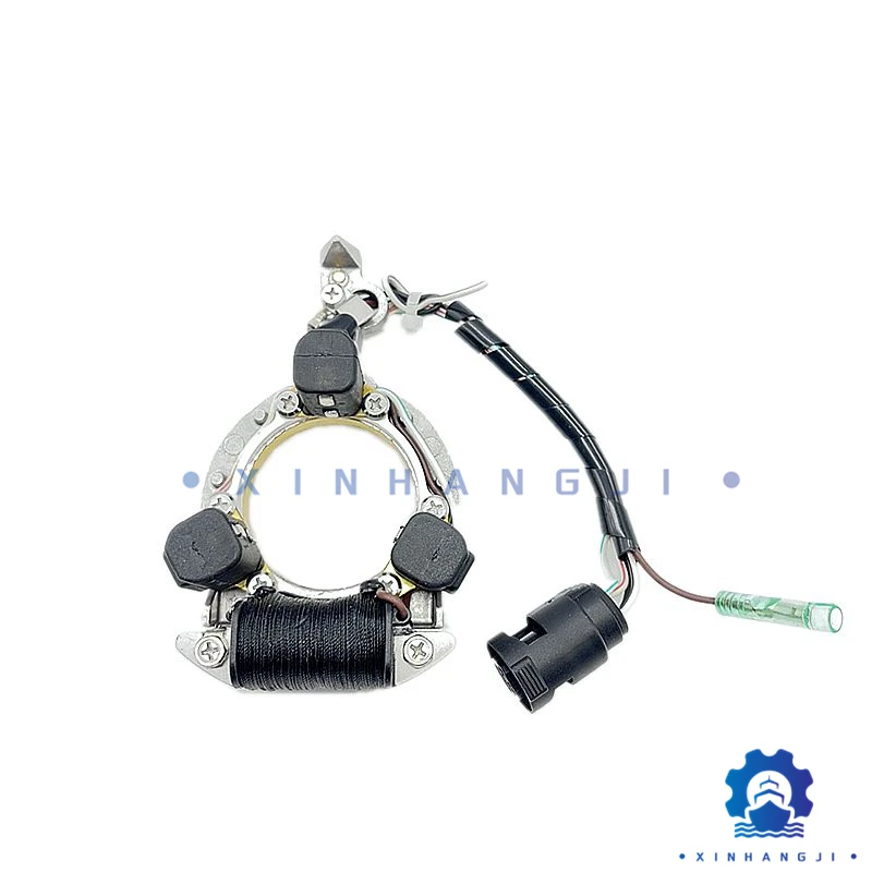 Stator Assembly for Yamaha Outboard 60HP 70HP, Pulser Coil Assy, K50 /60F/P60/E60H/70B/70E, Strip Aluminum 6H3-85510-A0