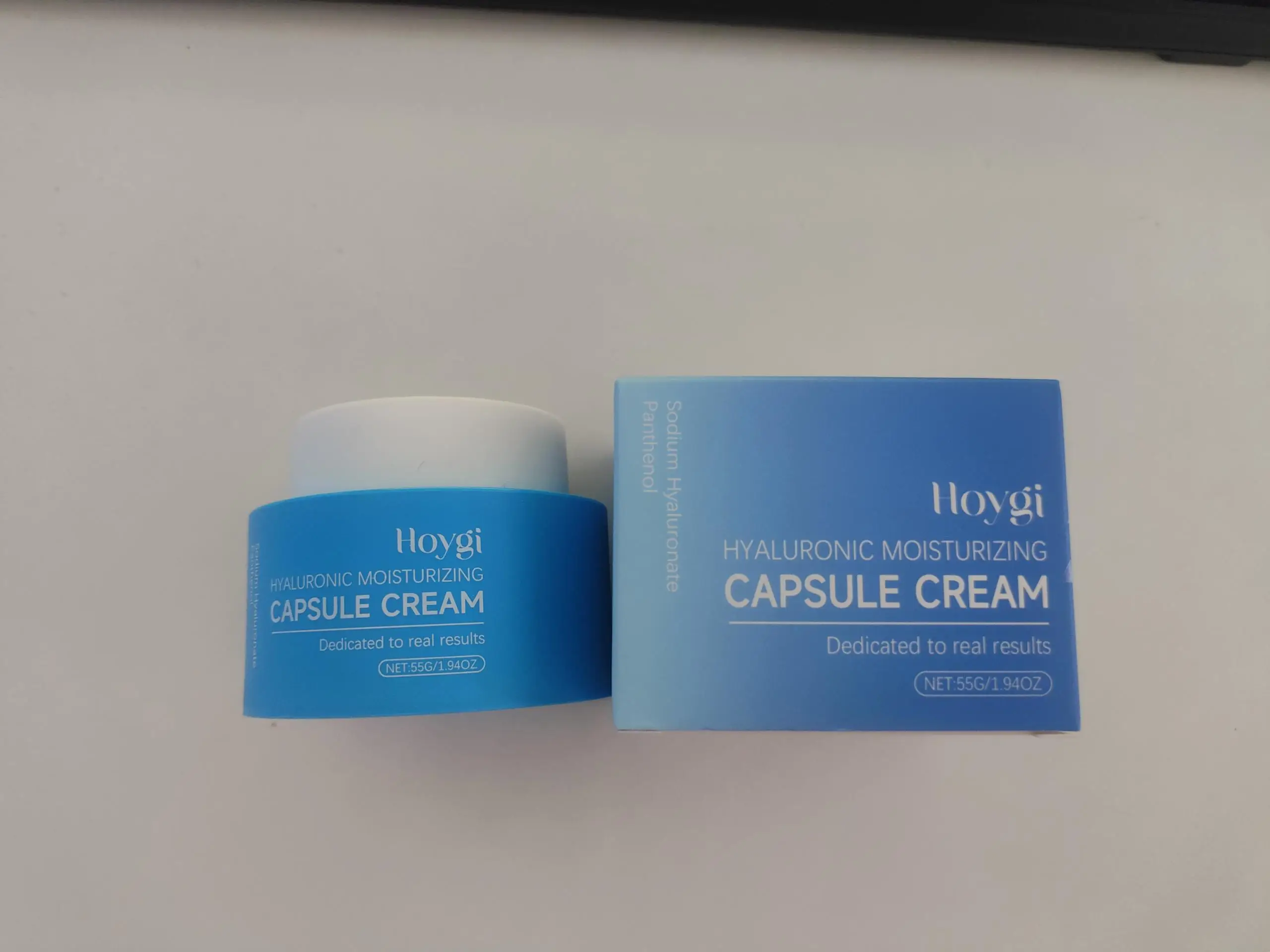 ホイギ ヒアルロン酸保湿カプセルクリーム - 毎日のスキンケアのための保湿フェイスクリーム、軽量処方。