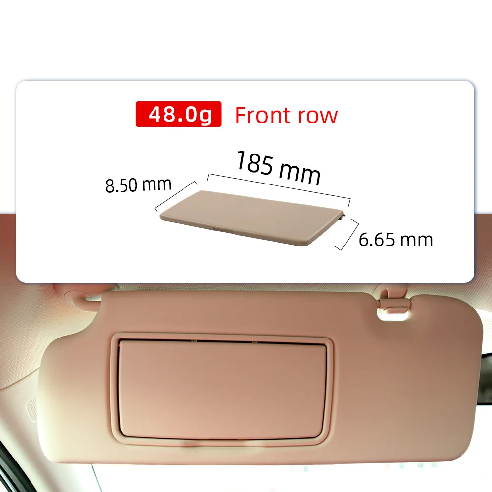 Для Honda CR-V CRV 2007-2011: Накладка на солнцезащитный козырек с зеркалом для макияжа, аксессуар для интерьера автомобиля, замена