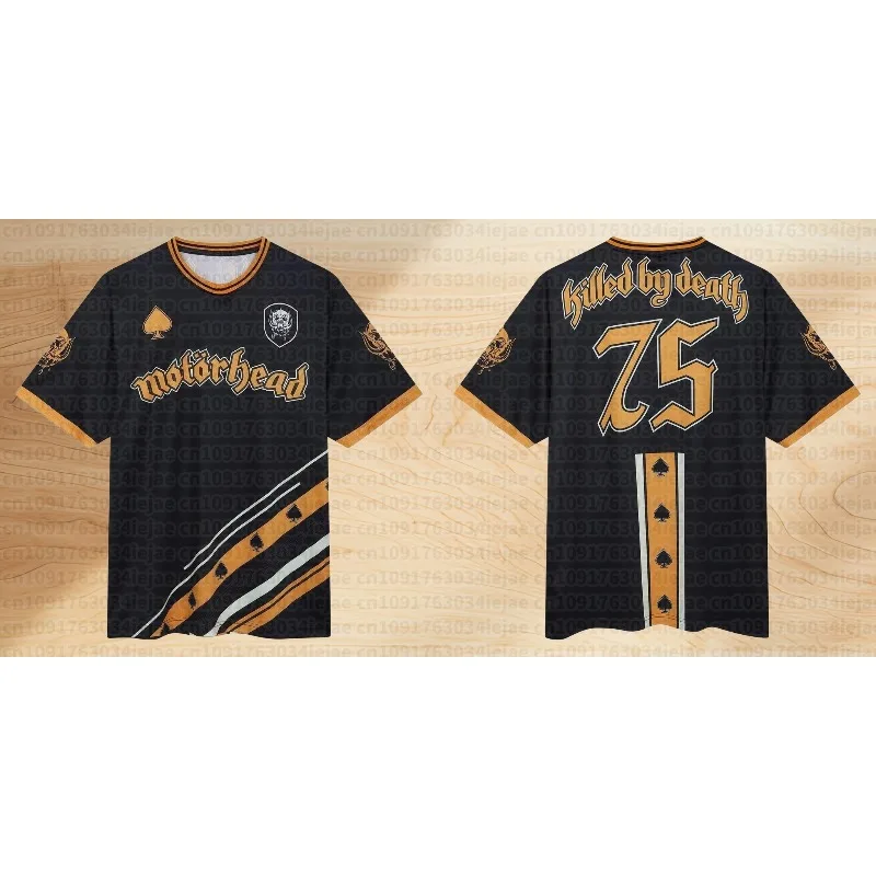2026 Fashion Breathable Stitching Loose Football Jersey Street Trend Casual Breathable Men's and Women's Kid Short Sleeves