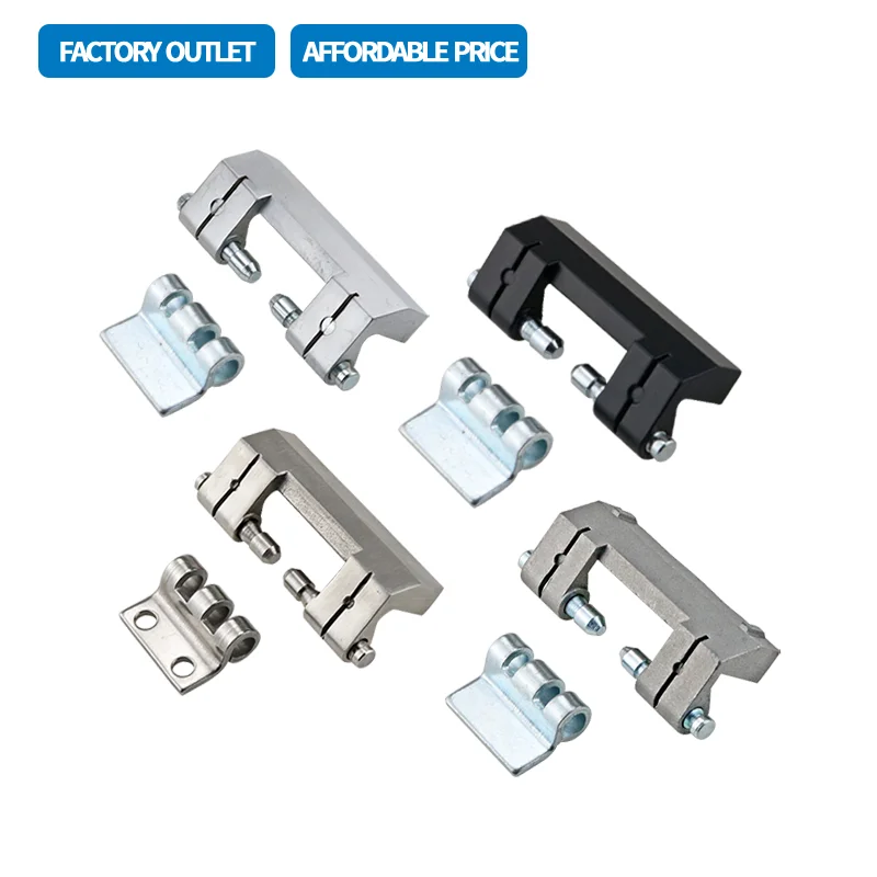 (Multiple Packs)Detachable Concealed Hinge Stainless Steel And Ferroelectric Box Control Cabinet Door Industrial Motor Equipment
