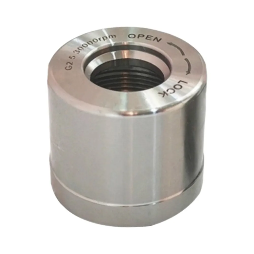 Extended Collet Nut for SK10 For SK16 For CNC Collet Chuck Metric 21.5x1mm for SK10 32x1.5mm for For SK16 Silver
