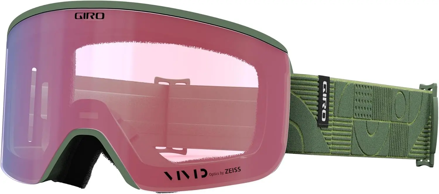 Giro Ella Skibrille, Snowboardbrille für Damen, Schnellwechsel mit 2 VIVID-Gläsern – Anti-Fog Vent Tech – OTG