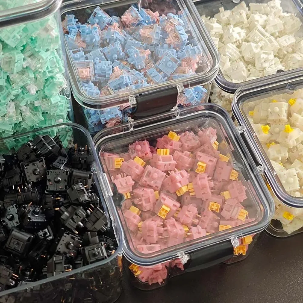 Switch Storage Box keycap storage case for Mechanical Keyboard Switch Magnetic switch Outemu Cherry TTC Gateron Kalih box image 3