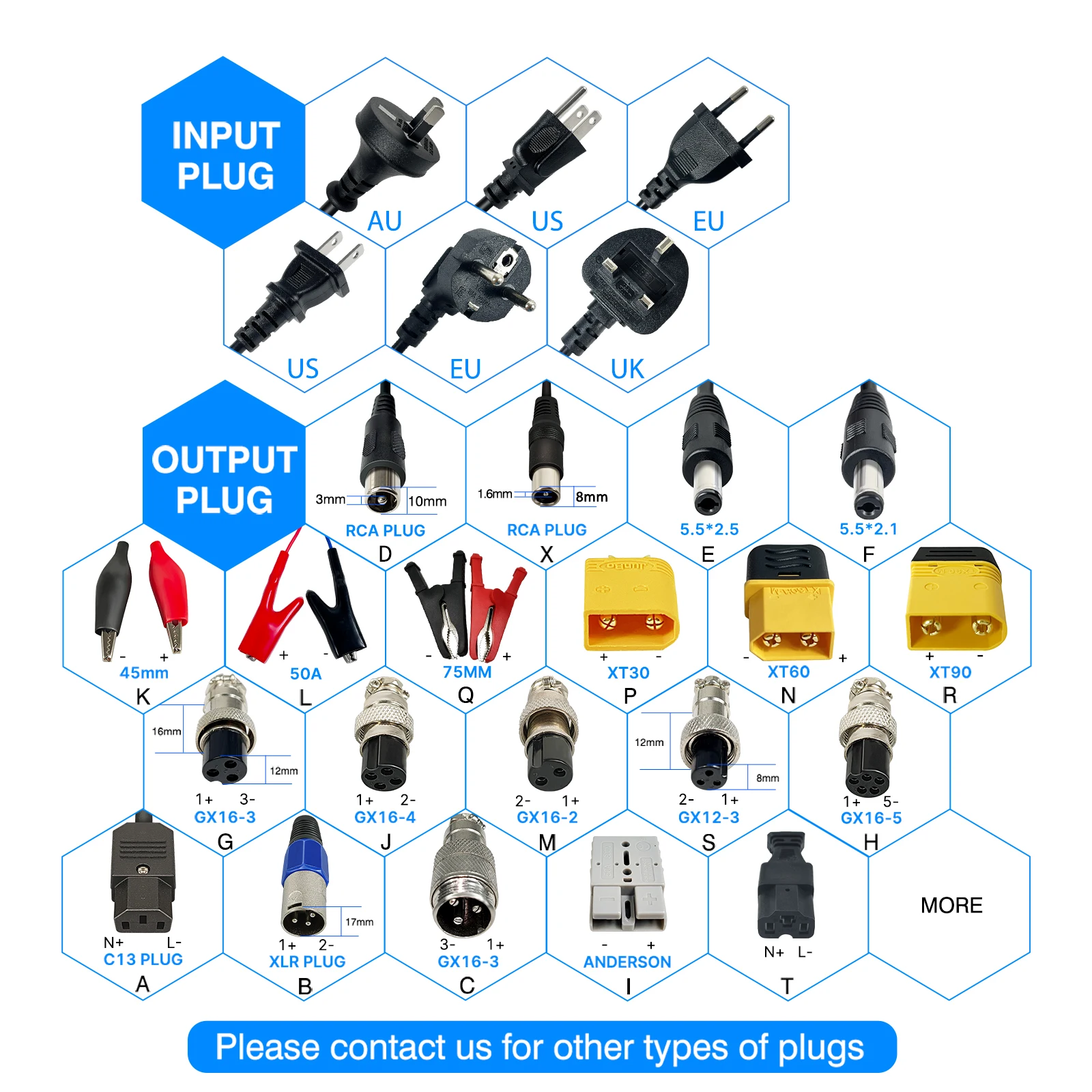 50.4V 4A lithium battery charger 12S 44.4V charger intelligent power adapter power tool universal with cooling fan