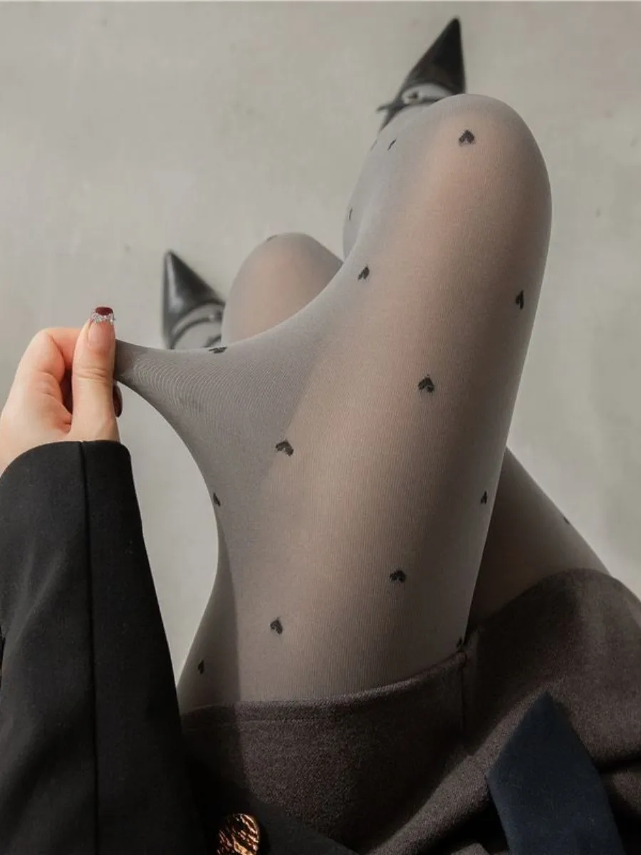 grey-velvet-polka-dot-heart-patterned-tights-with-ear-covers-spring-autumn-winter-leggings-stockings-yang-jing-brand