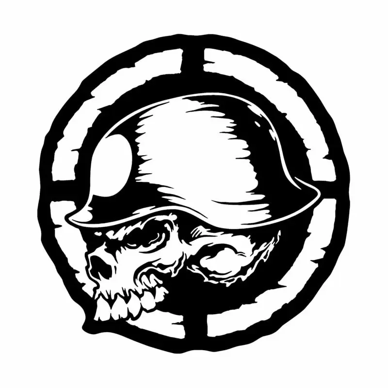 Lovely Skull Car Stickers Motorcycle Reflective Vinyl Decals To Cover Scratches Sunscreen Waterproof.