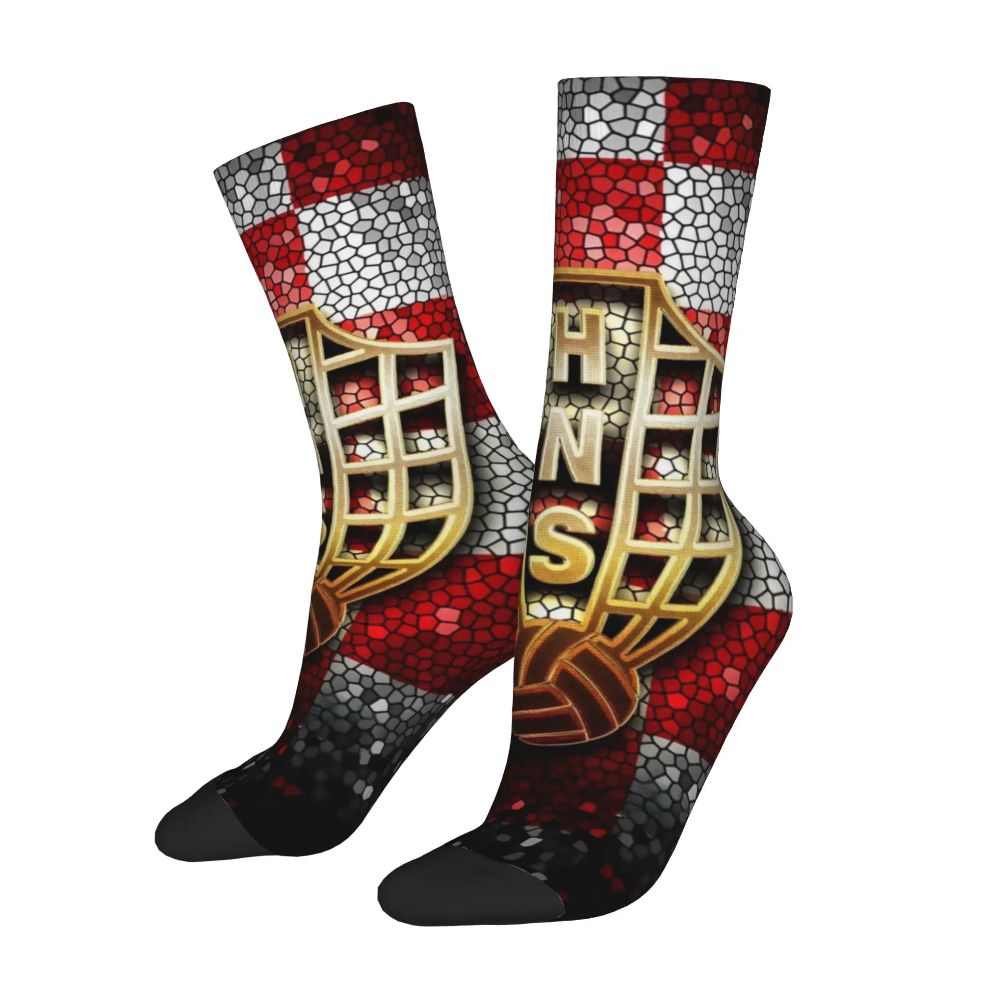 Hip Hop Retro Croatia Crazy Men's compression Socks Unisex  Harajuku Pattern Printed Funny Sock Match Day Essentials