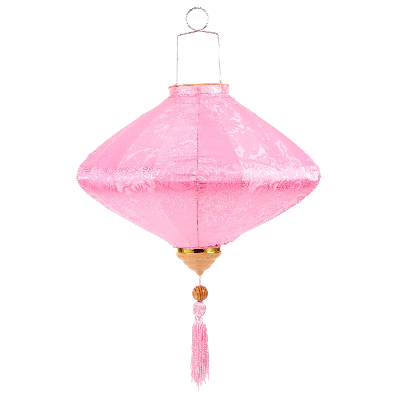 

Vietnamese Lantern Hanging for Garden Moon Festival Outdoor Diamond Large Metal Birthday Party Decorative