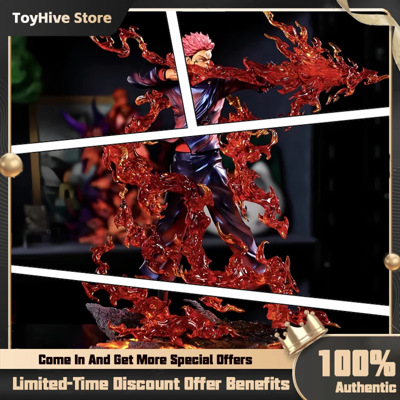

Jujutsu Kaisen Ryomen Sukuna Itadori Yuji Anime Figure Model Toy King Of The Curse Returns To The Extreme Battle Gift Collection