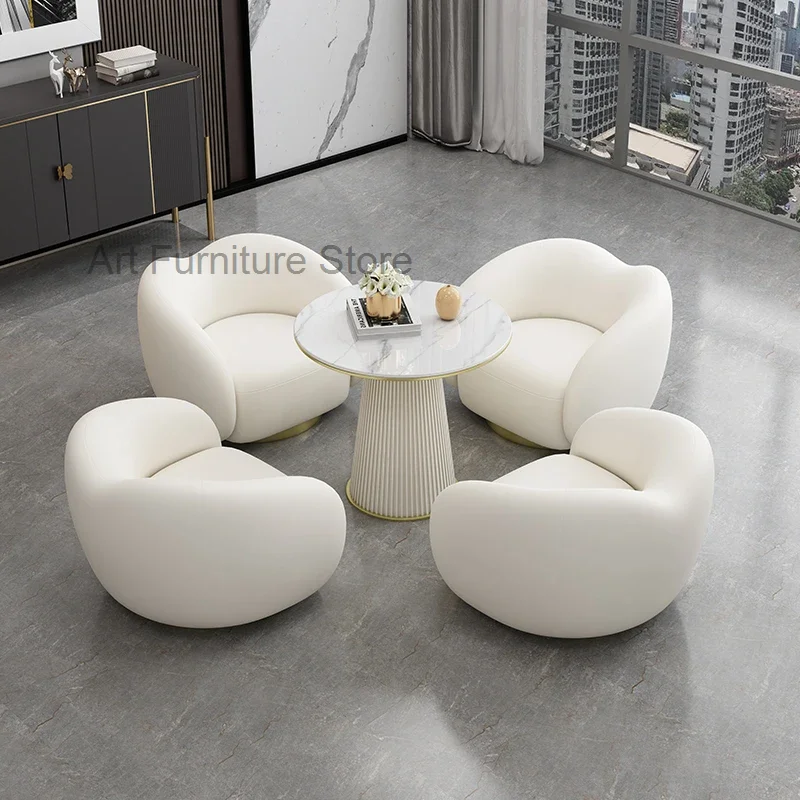 Modern Design Nordic Chair Armchair Makeup White Fashion Comfortable Chair Art Executive Banquet Sillas Furniture Living Room